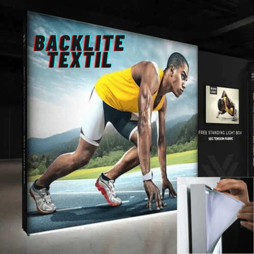 TELA TEXTIL PARA CAJA DE LUZ 100% POLIéSTER 1.60×50 MTS.